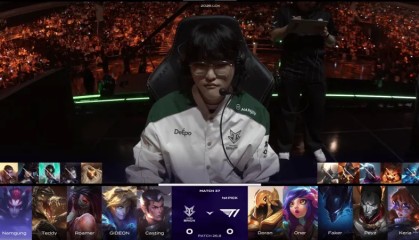 皇冠体育-T1 1-0 BRO：鏖战50分钟守卫主场，T1首局力克BRO先下一城